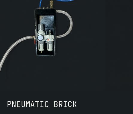 Pneumatic brick